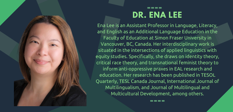 ATESL 2021 Dr Ena Lee bio